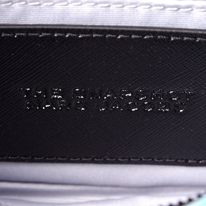 Marc Jacobs Saffiano Spray Paint Coated Small Snapshot Camera Bag White Multicolor 7 of 11