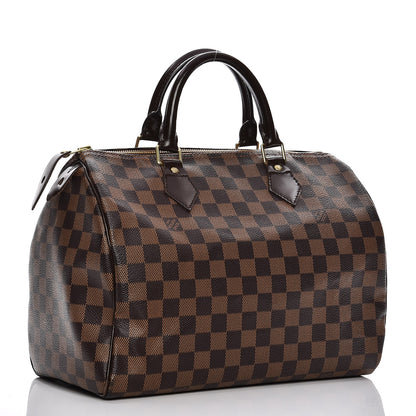 Louis Vuitton Damier Ebene Speedy 30 3 of 12