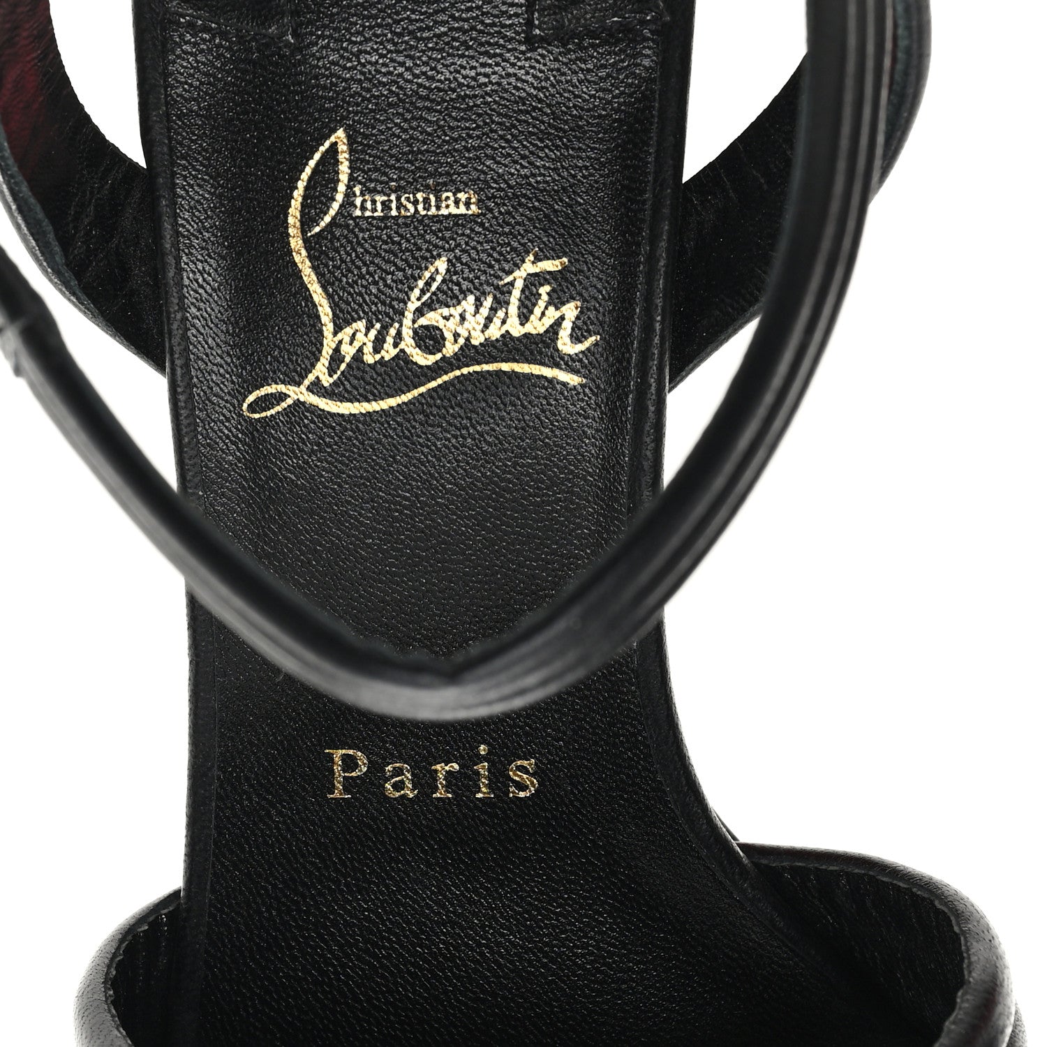 Christian Louboutin Nappa Manola 85 Sandals 37.5 Black 8 of 9