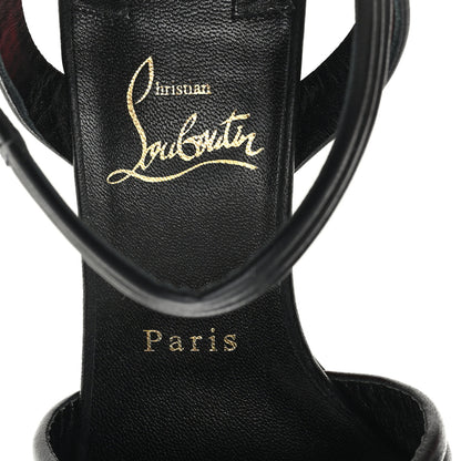 Christian Louboutin Nappa Manola 85 Sandals 37.5 Black 8 of 9