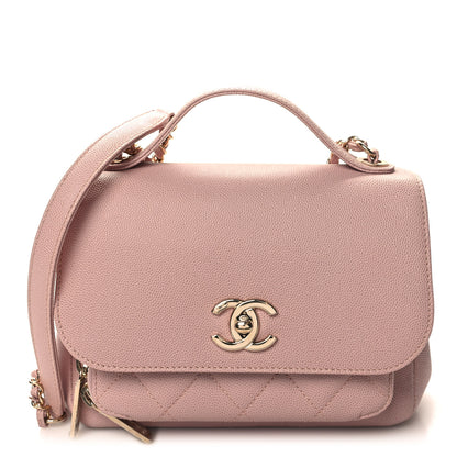 Chanel Caviar Quilted Small Business Affinity Flap Light Pink 1 of 10