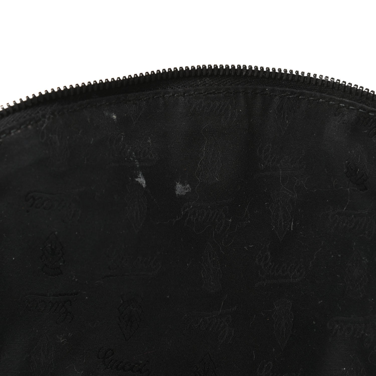 Gucci Iridescent Patent Medium Icon Bit Shoulder Bag Black 17 of 17