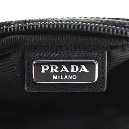 Prada Tessuto Nylon Cosmetic Pouch Black 6 of 10
