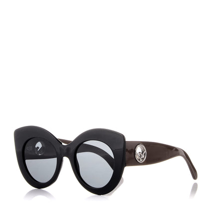 Fendi Acetate F is Fendi Oversized Butterfly Sunglasses FF 0306/S Brown 1 of 7
