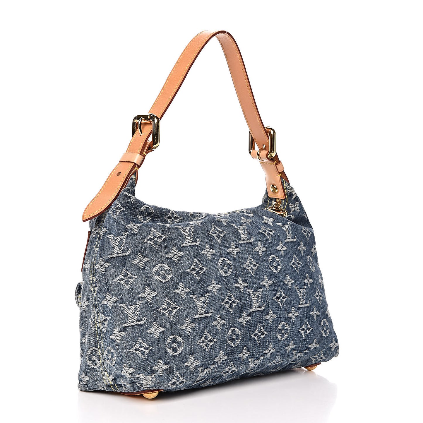 Monogram Denim Baggy PM Blue
