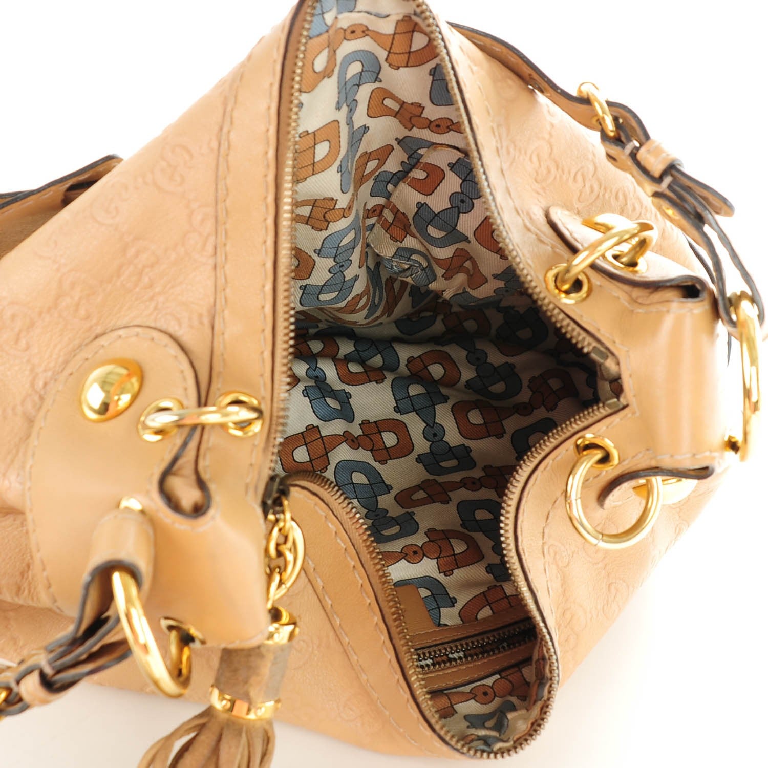 Gucci Guccissima Babouska Hobo Beige 5 of 7