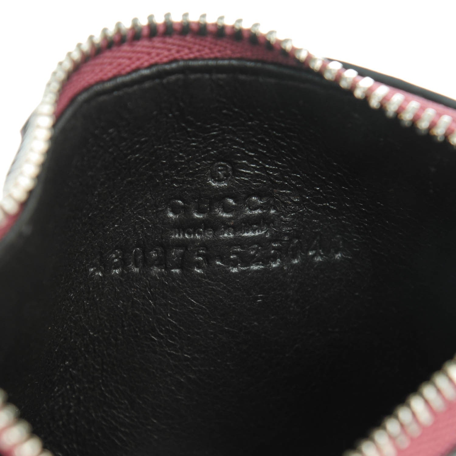 Gucci GG Supreme Monogram Blooms Coin Case Card Holder Beige Multicolor Dry Rose 6 of 7