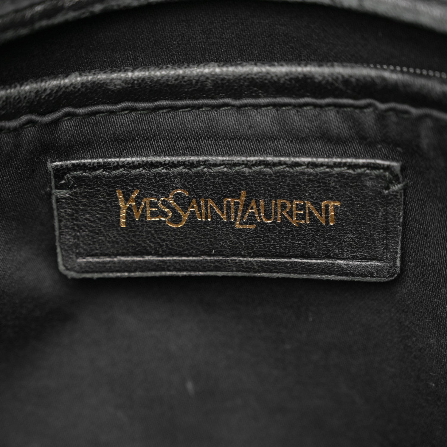 Saint Laurent Textured Patent Calfskin Large Muse Black 6 of 15