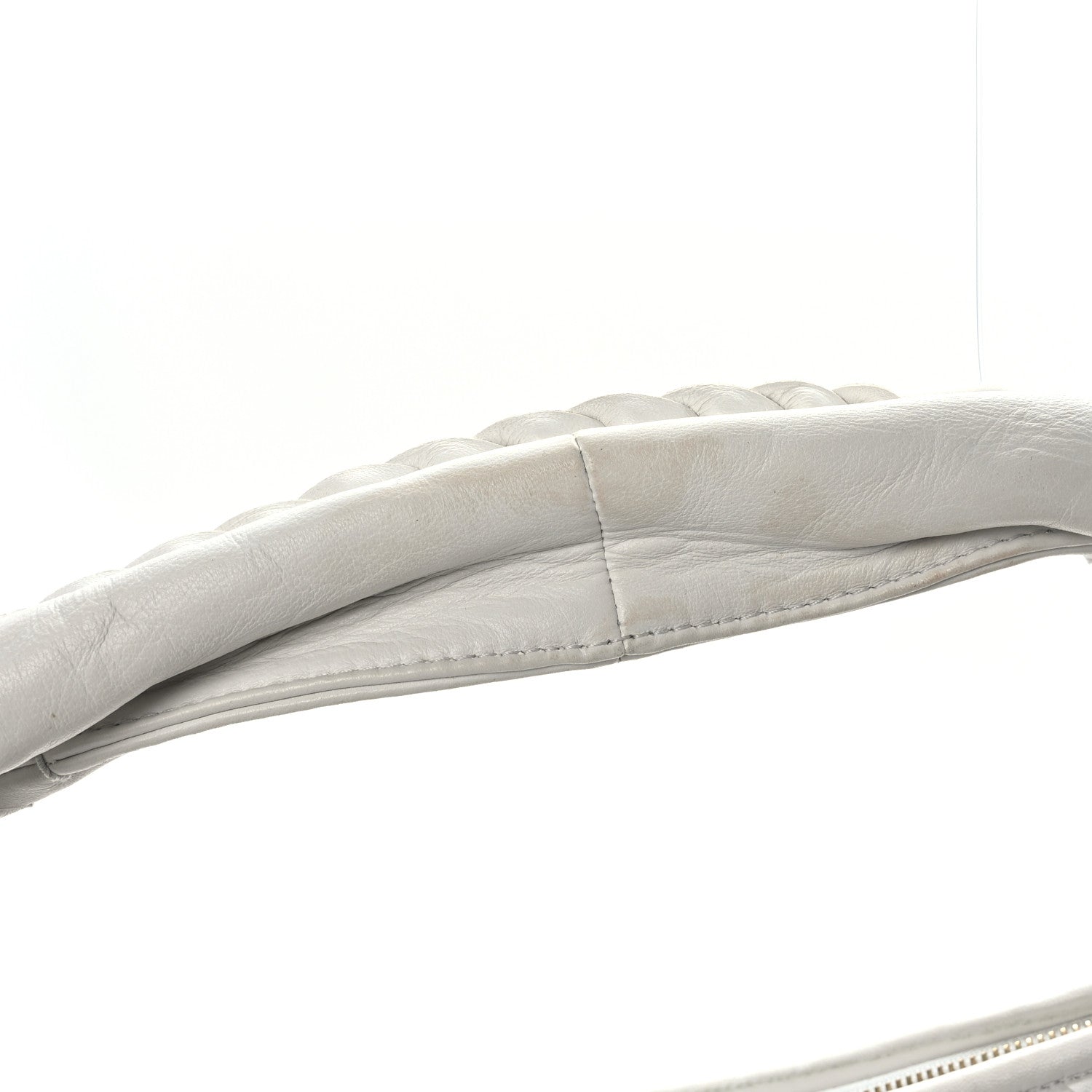 Bottega Veneta Nappa Intrecciato Large Veneta Hobo White 10 of 10