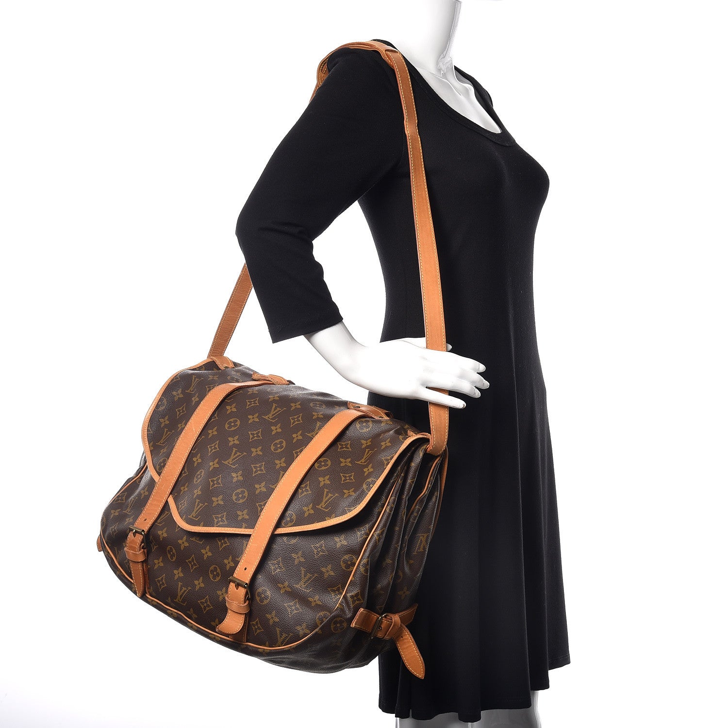 Louis Vuitton Monogram Saumur 43 3 of 25