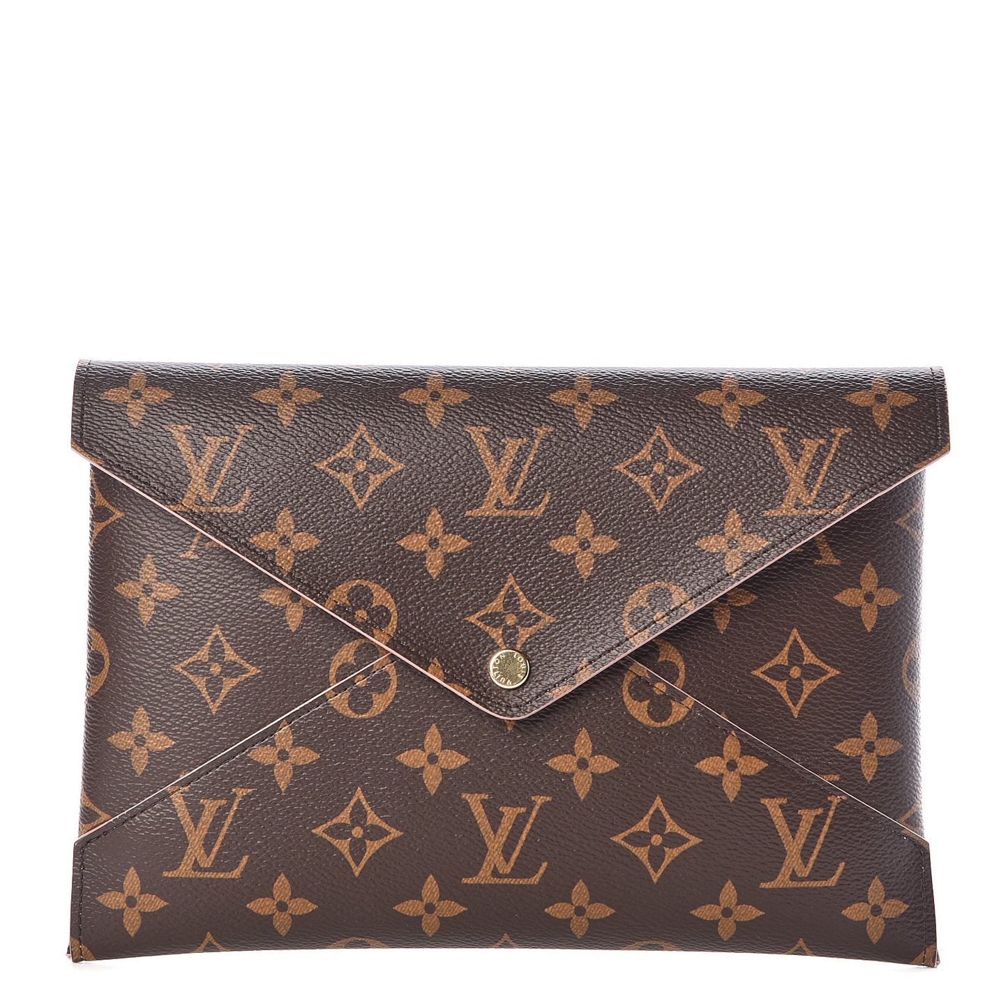 Monogram Large Kirigami Pochette Insert Rose Ballerine