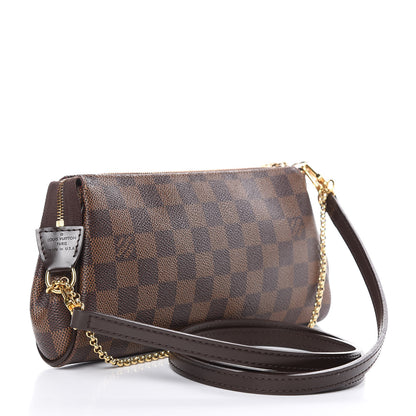 Louis Vuitton Damier Ebene Eva Clutch 3 of 11