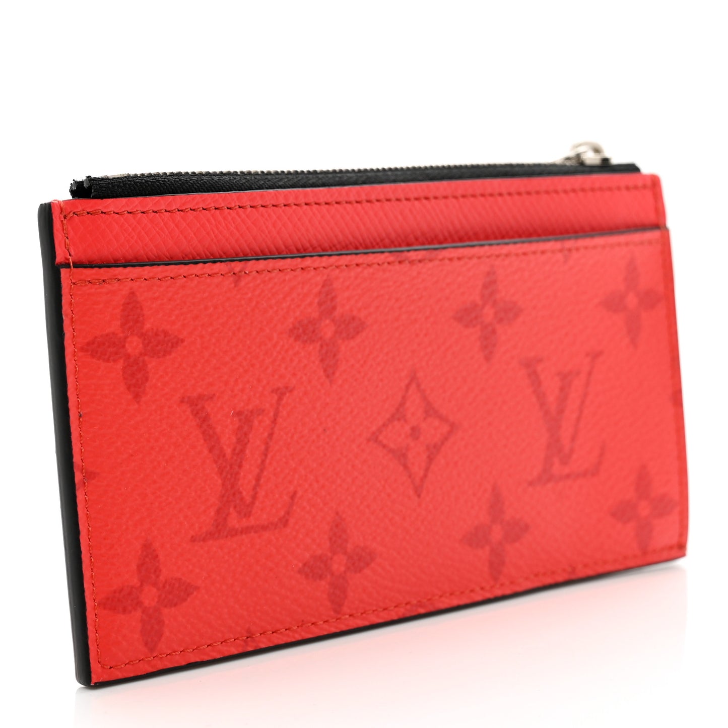 Taigarama Coin Card Holder Fire Red