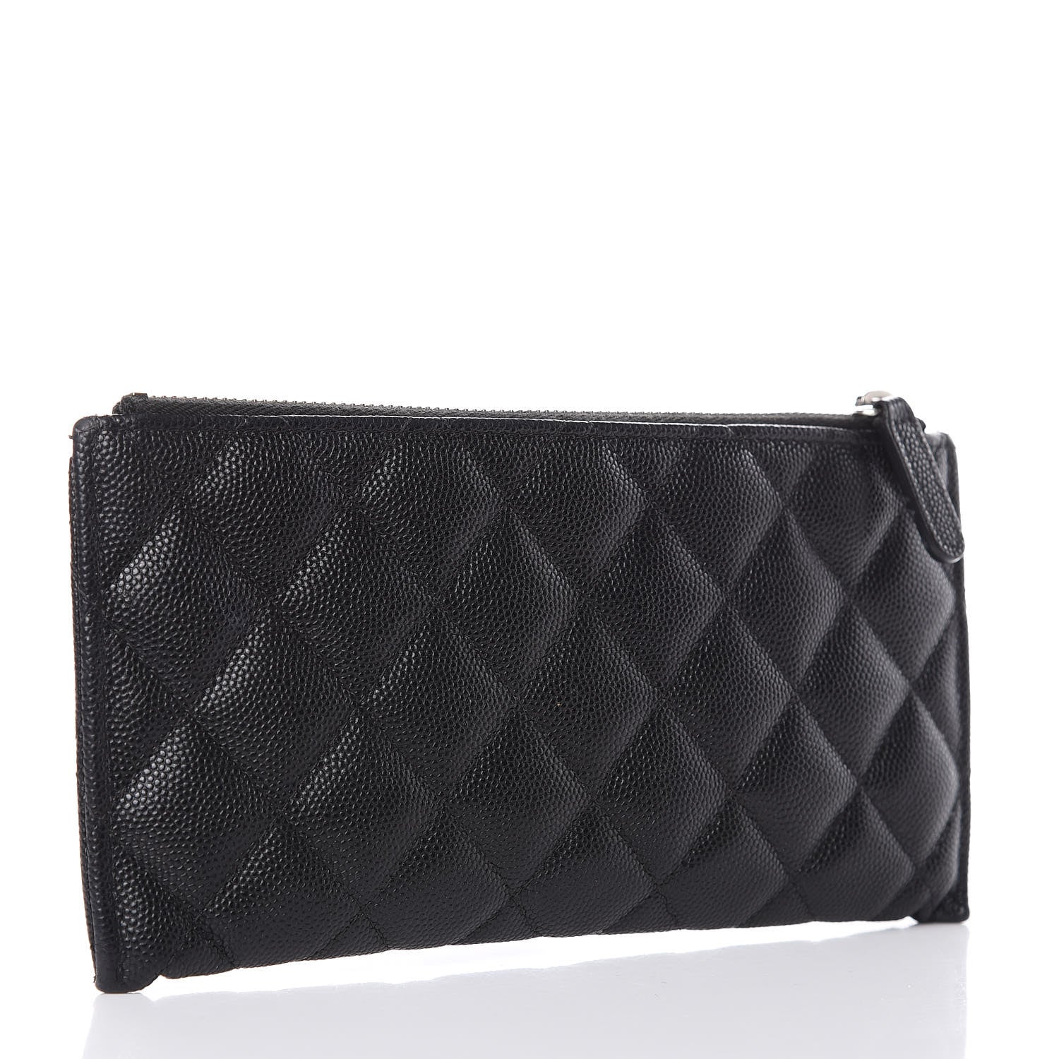 Chanel Caviar Quilted Classic Zip Pouch Black 3 of 11