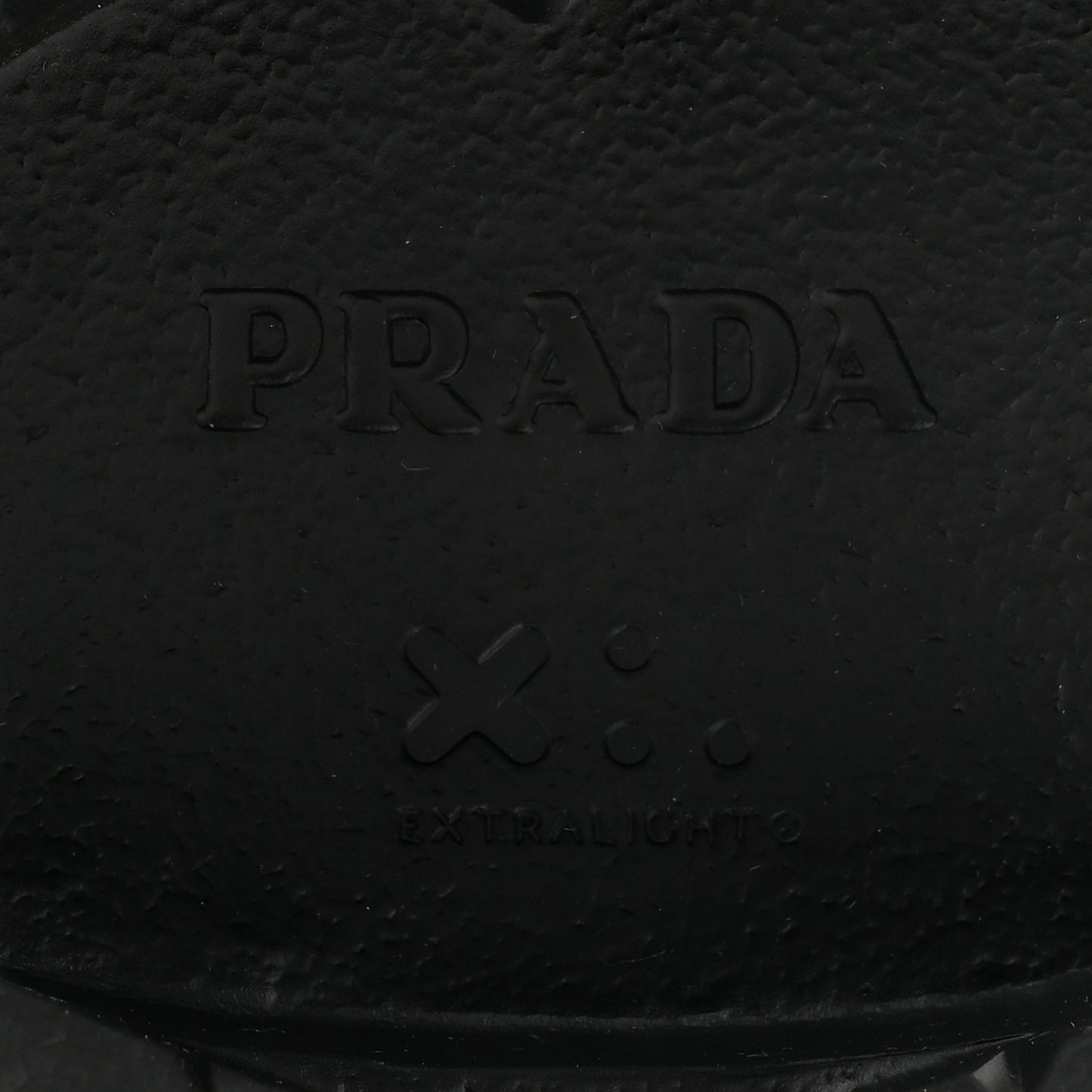 Foam Rubber Triangle Logo Monolith 55mm Cage Sandals 38 Black
