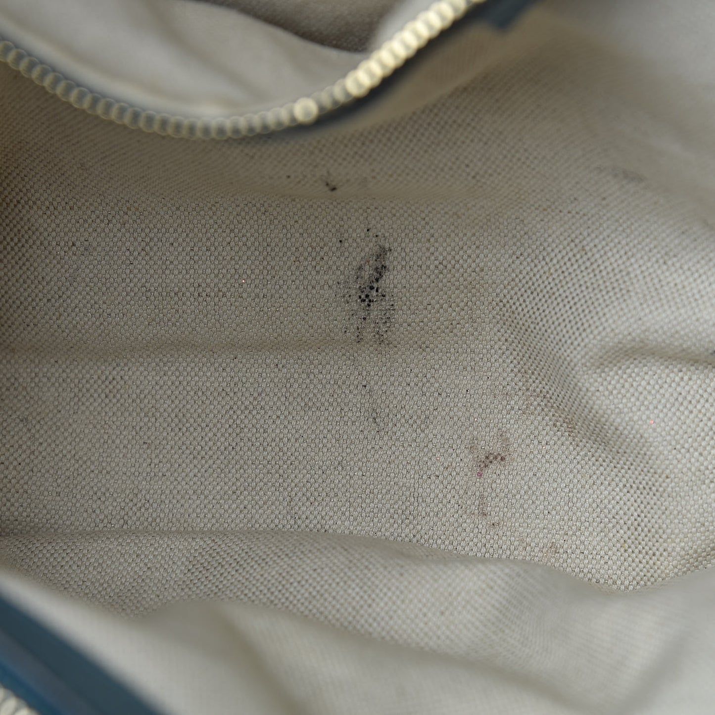 Pebbled Calfskin Medium Bamboo Shopper Tote Light Blue