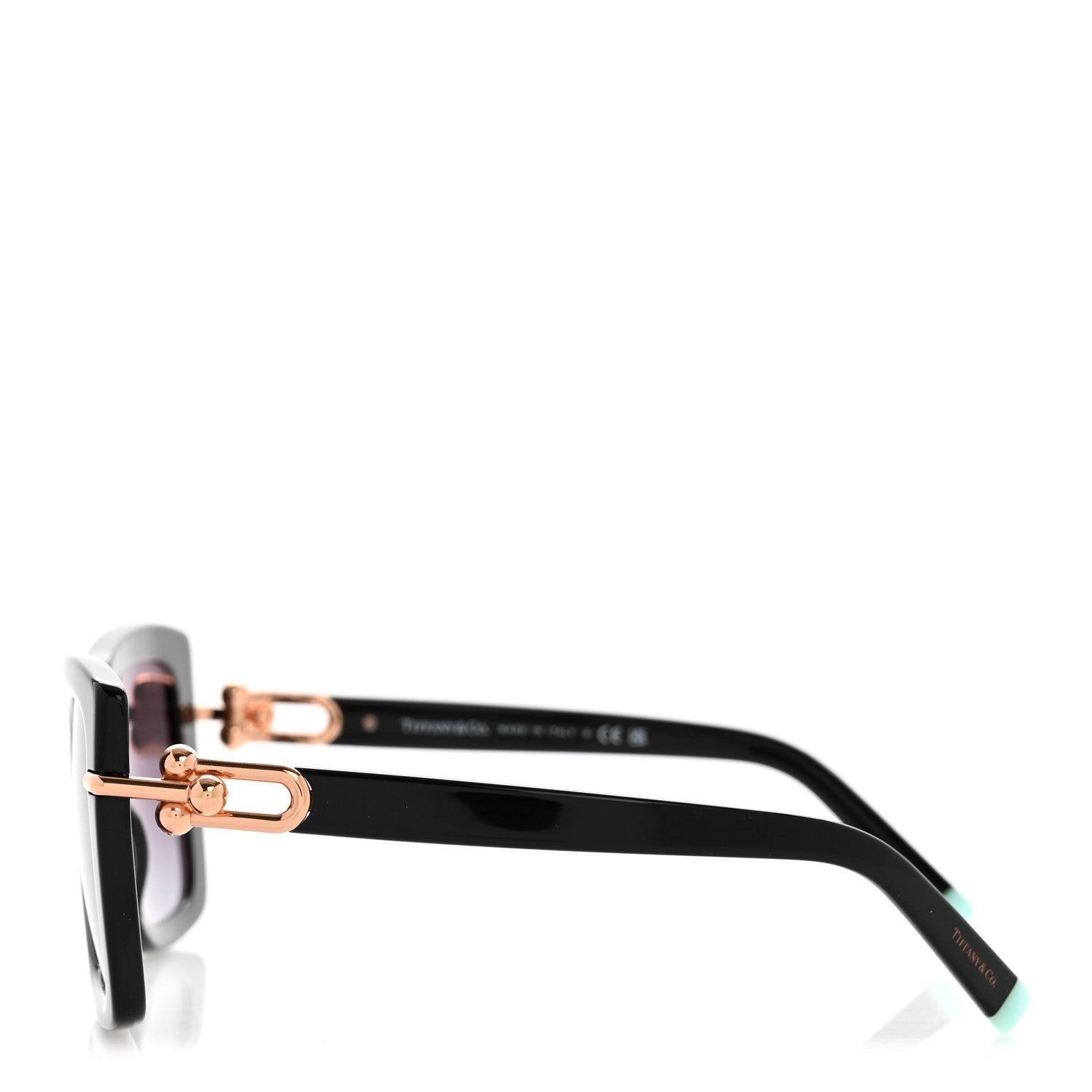 Tiffany Acetate HardWear Sunglasses TF4199 Black 3 of 8