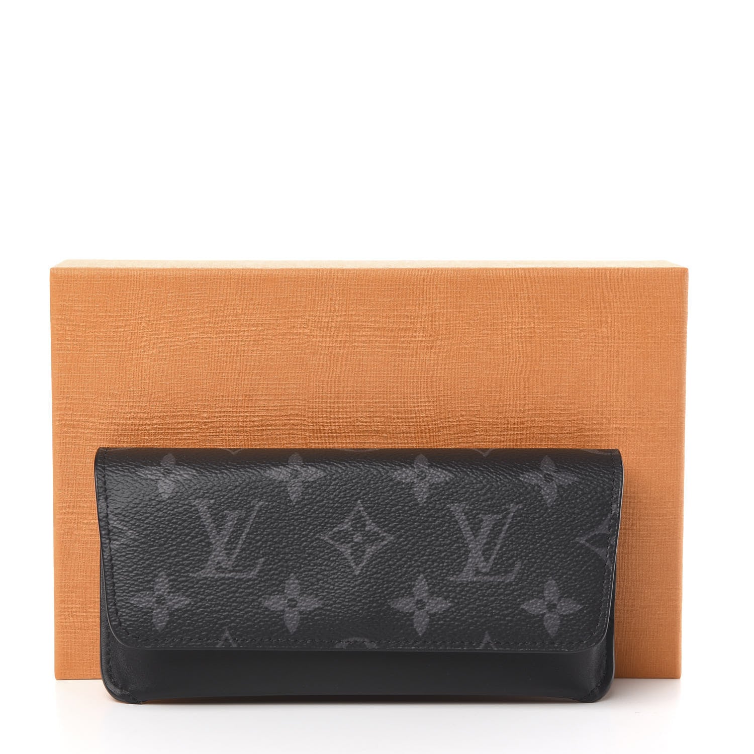 Louis Vuitton Monogram Eclipse Woody Sunglass Case 8 of 8