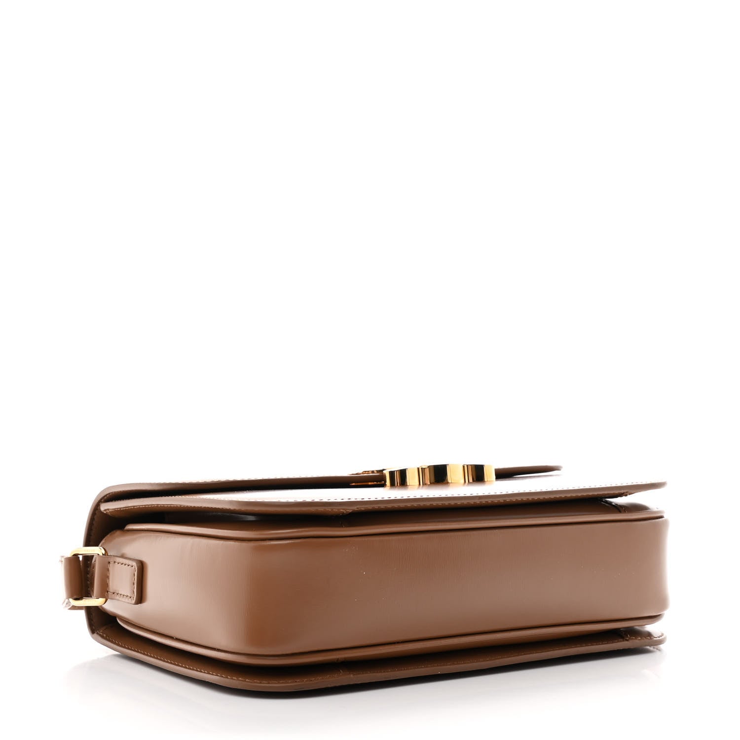 Celine Shiny Calfskin Medium Triomphe Bronze 4 of 11