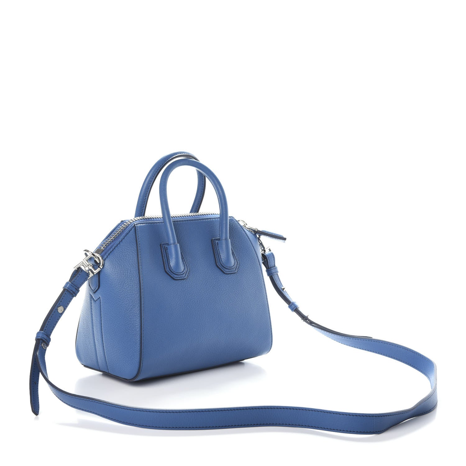 Givenchy Sugar Goatskin Mini Antigona Indigo Blue 4 of 10