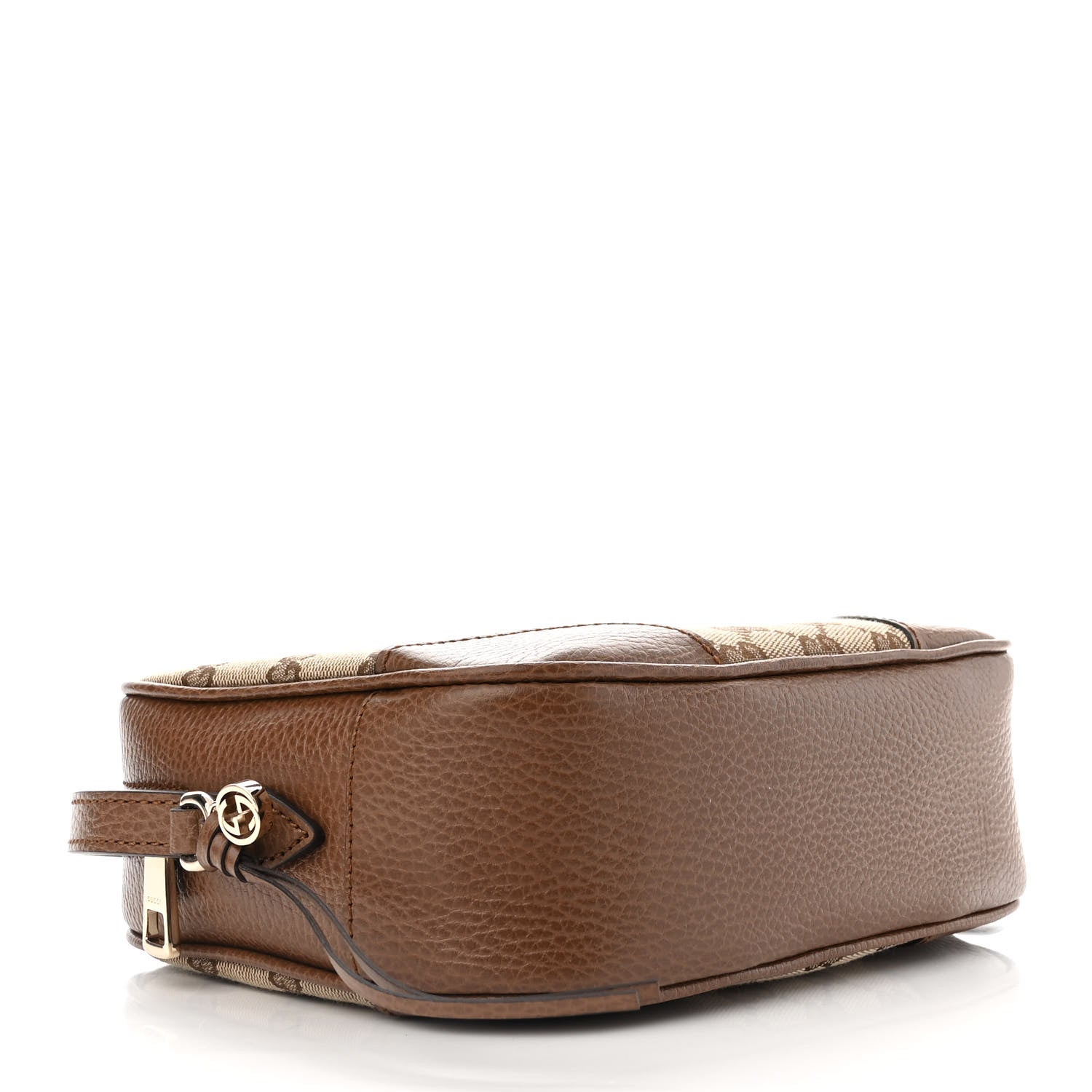 Gucci Monogram Mini Bree Messenger Bag Beige Tabacco 4 of 10