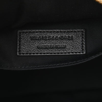 Saint Laurent Tweed Calfskin Monogram Lou Camera Bag Black 7 of 8