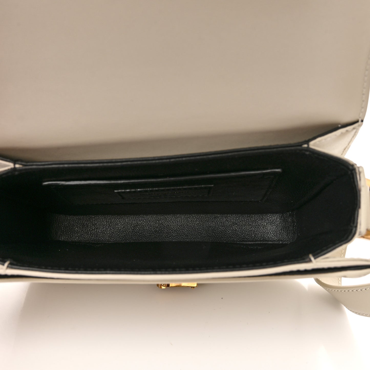 Smooth Calfskin Monogram Small Solferino Satchel Crema Soft