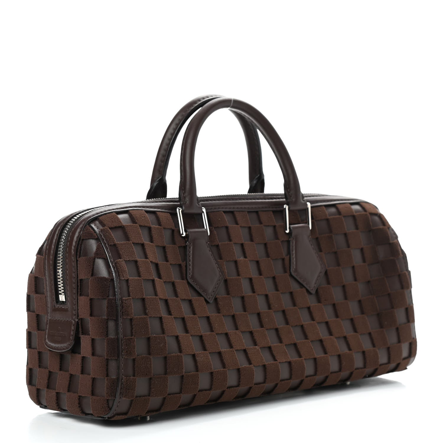 Louis Vuitton Damier Cubic Speedy East West Brown 3 of 10