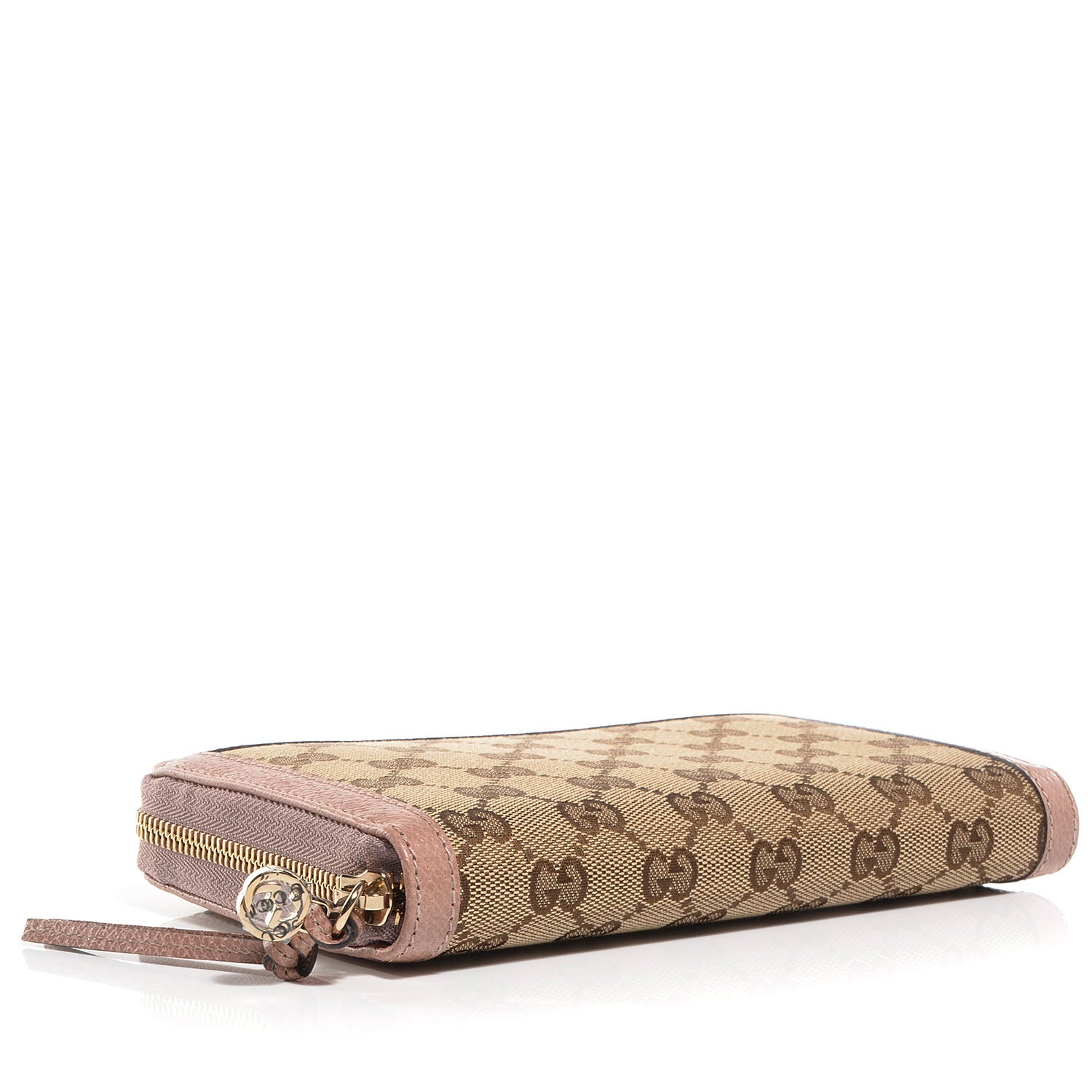 Gucci Monogram Bree Zip Around Wallet Beige Soft Pink 4 of 8