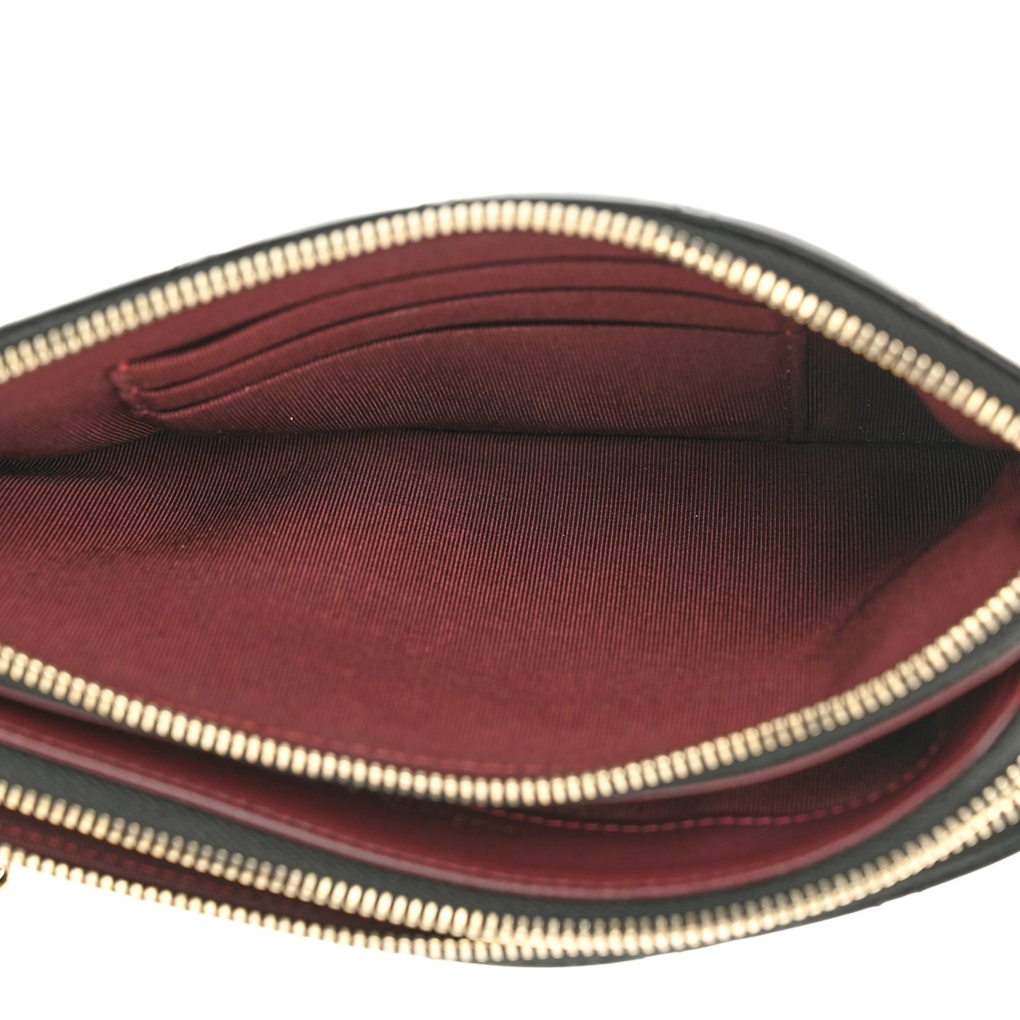 Aged Calfskin Lucky Charms 2.55 Reissue Small Clutch With Chain Black