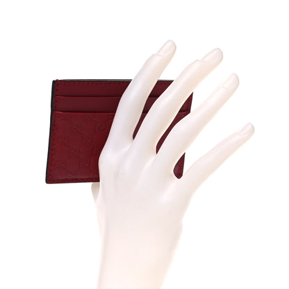 Gucci Microguccissima Card Holder Red 2 of 7