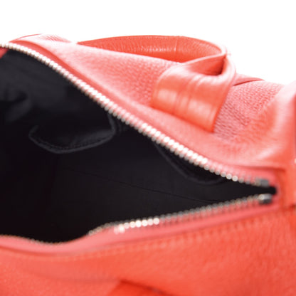 Alexander Wang Pebbled Lambskin Rocco Tangerine Pale Gold Hardware 5 of 15