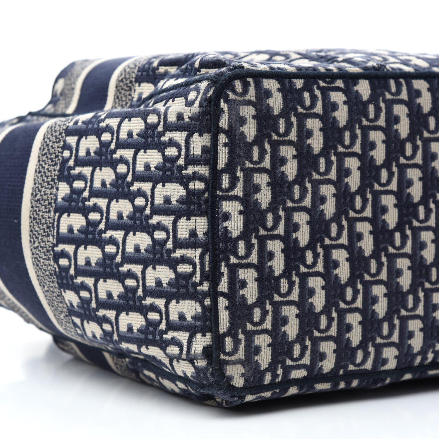 Christian Dior Oblique Catherine Tote Blue 6 of 12