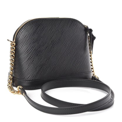 Louis Vuitton Epi Alma Mini Black 3 of 10