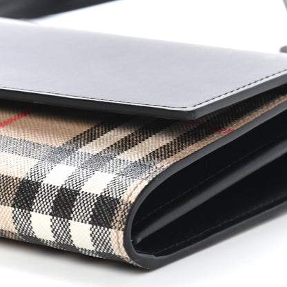 Burberry Calfskin Vintage Check With Detachable Strap Archive Beige Black 8 of 8