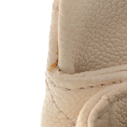Chanel Caviar Quilted Mini Simply CC Flap White 14 of 19