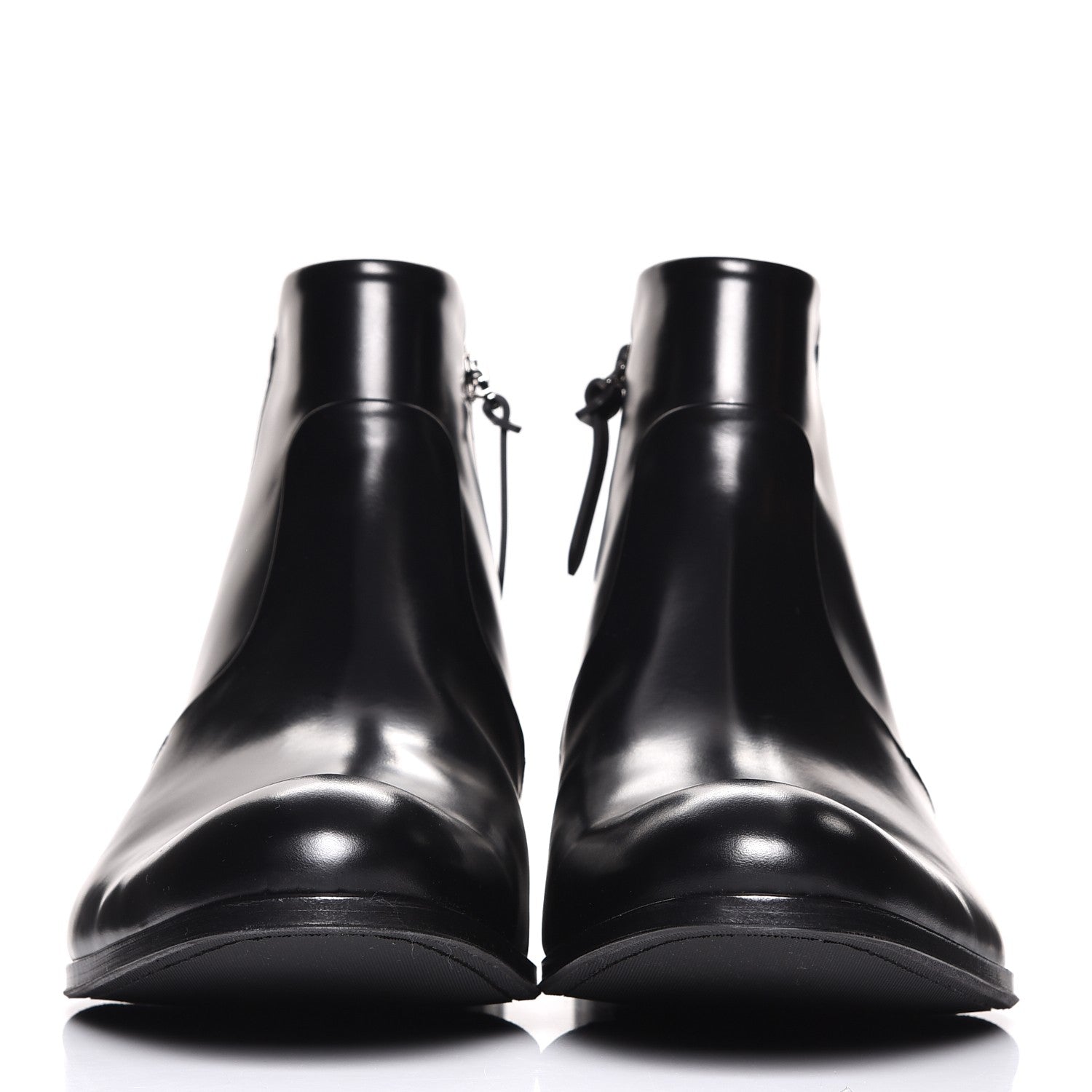 Louis Vuitton Calfskin Chelsea Ankle Boots 12 Black 2 of 9