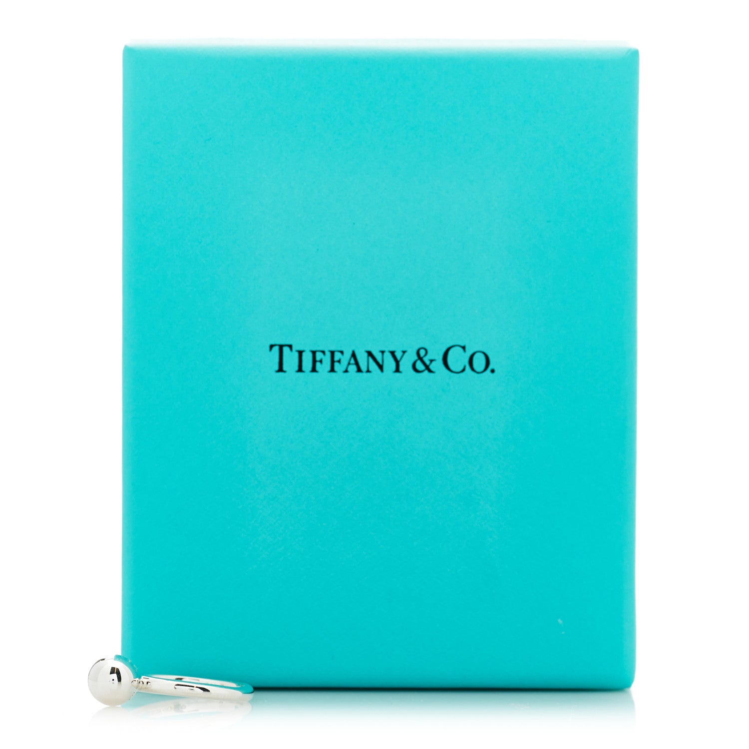 Tiffany Sterling Silver 8mm HardWear Ball Ring 49 5 7 of 7
