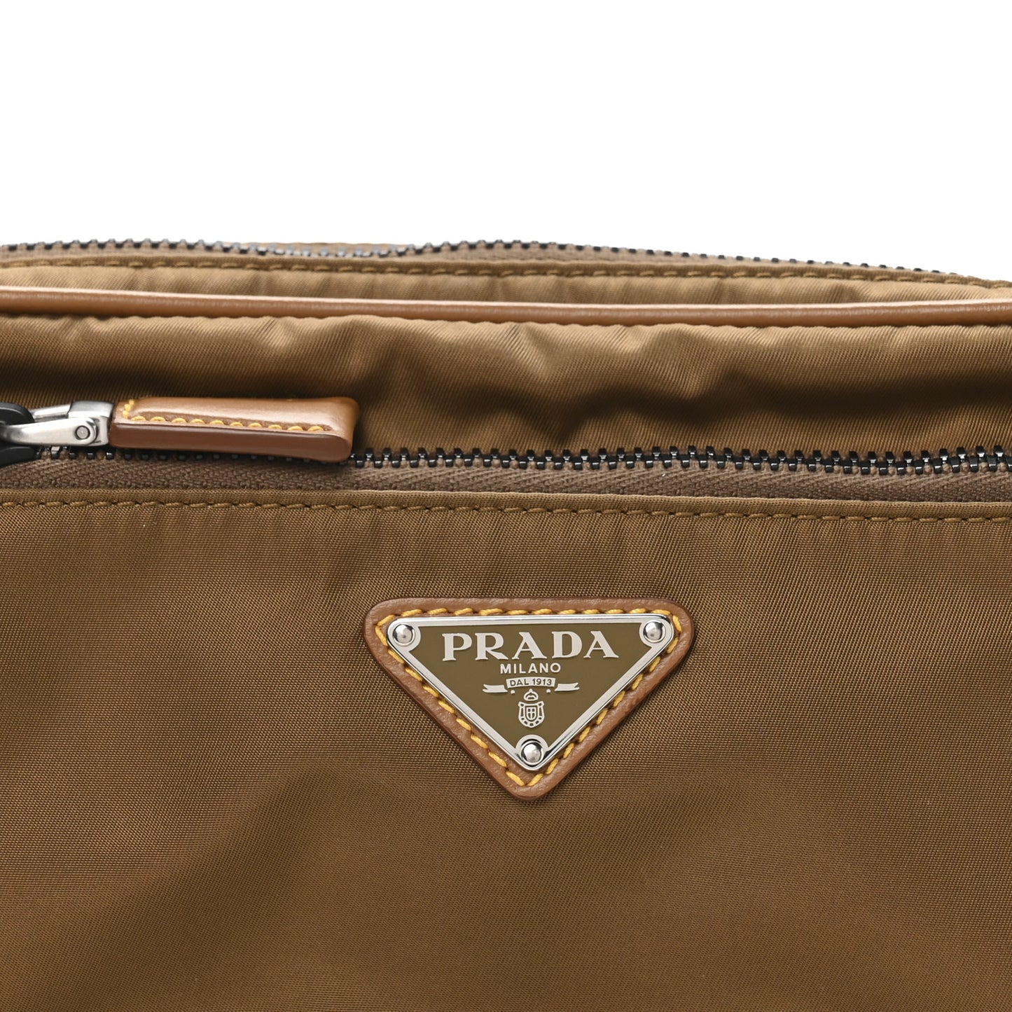 Re-Nylon Spazzolato Belt Bag  Sughero
