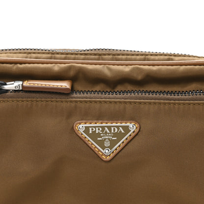 Prada Re-Nylon Spazzolato Belt Bag  Sughero 6 of 8
