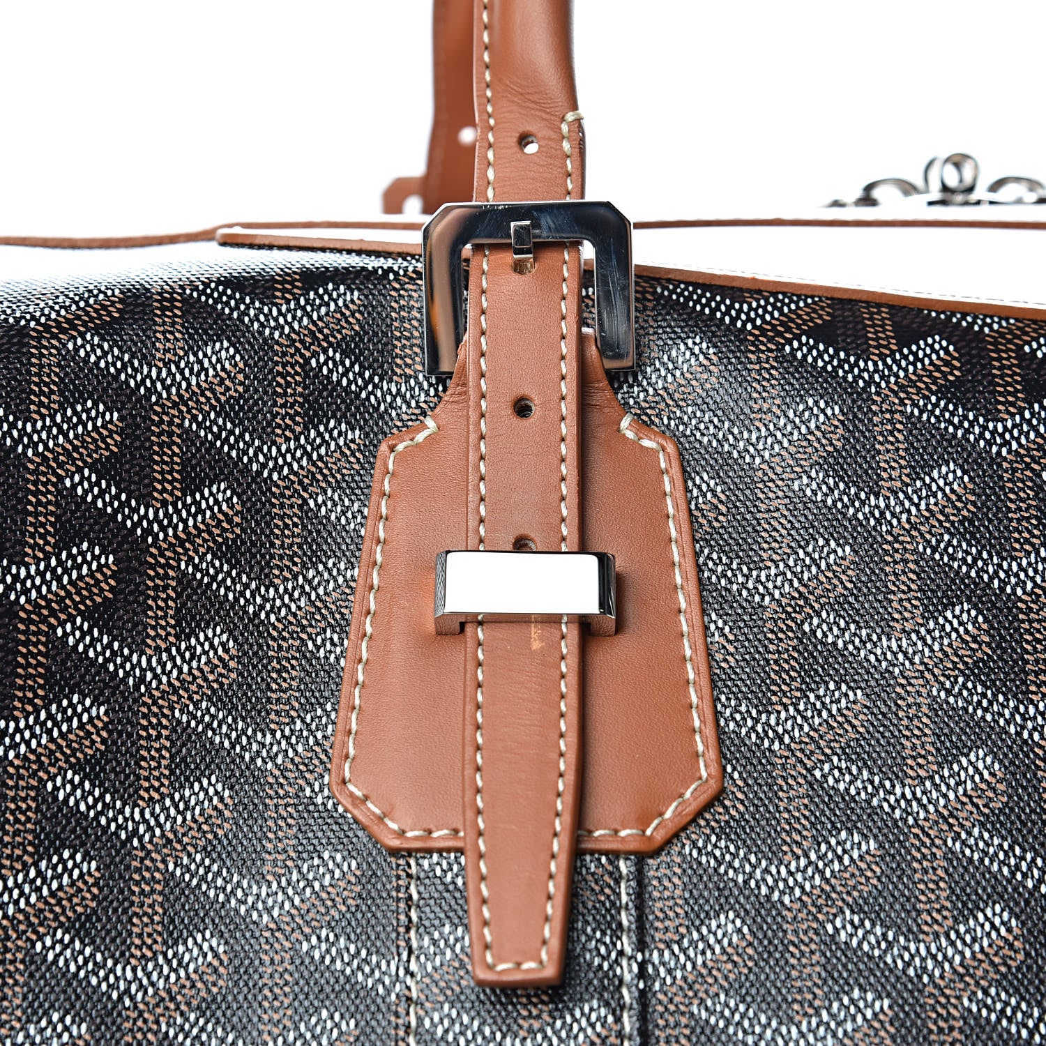 Goyard Goyardine Boeing 65 Black Gold 8 of 11