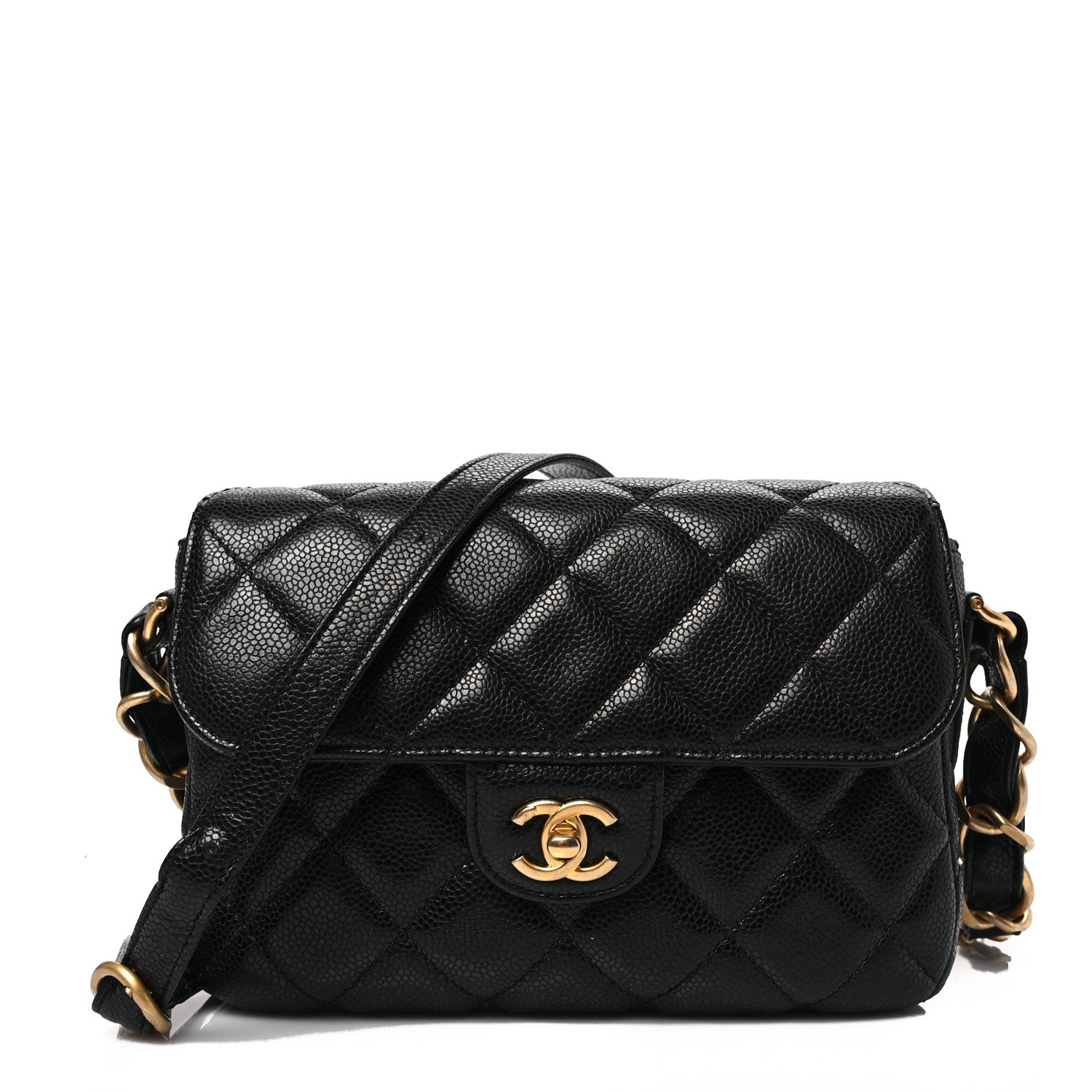 Chanel Caviar Quilted Small Chain Flap Black 1 of 7