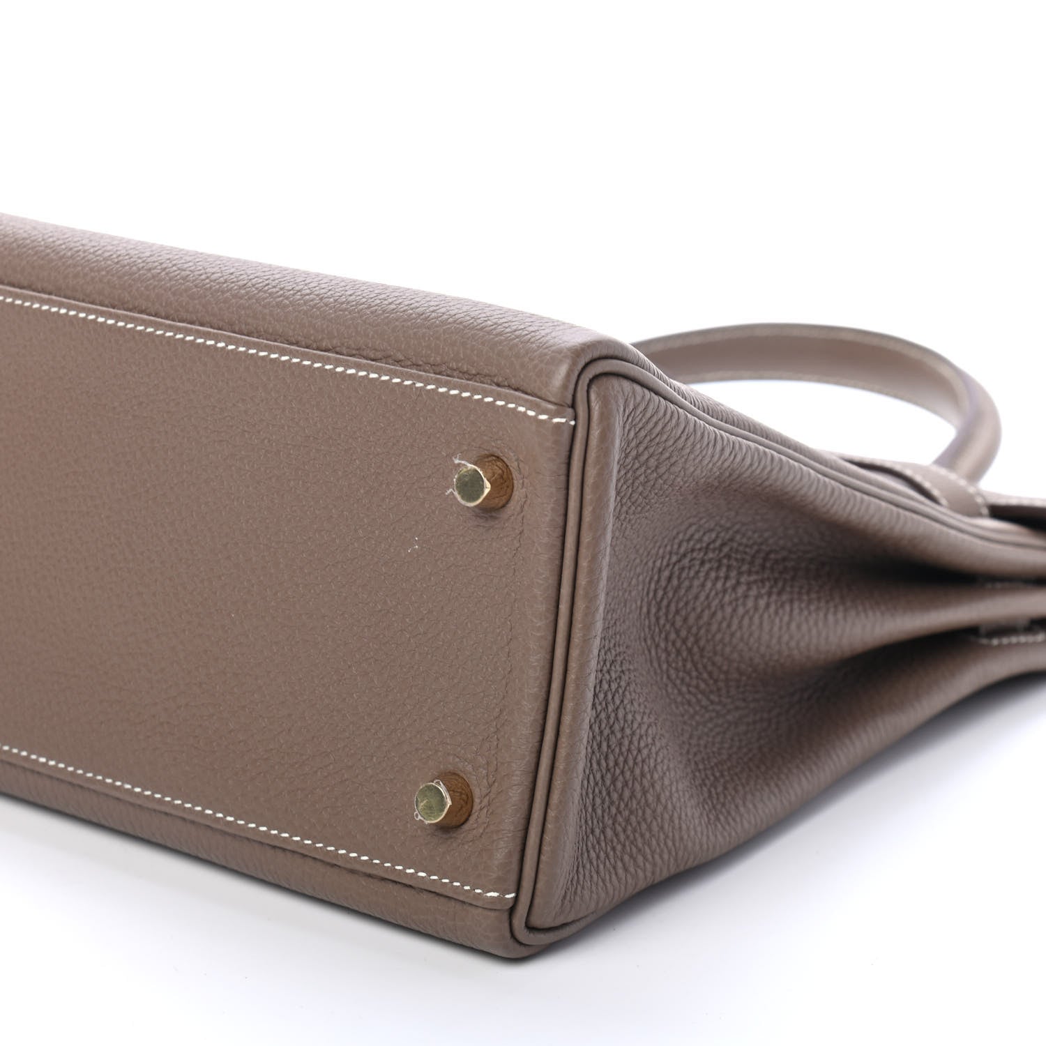 Hermes Togo Kelly Retourne 32 Etoupe 10 of 11