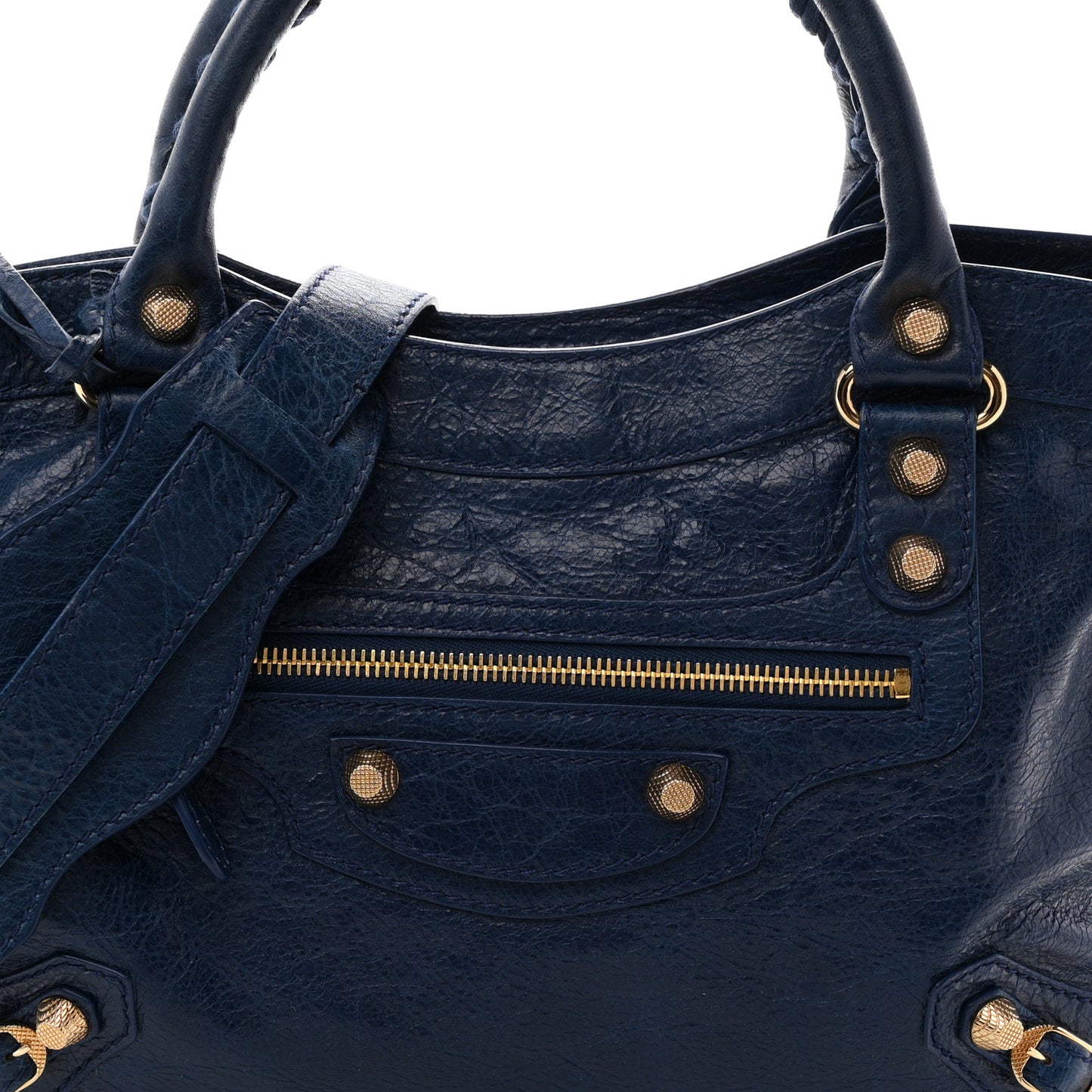 Agneau Giant 12 Gold Hardware Town Bleu Mineral