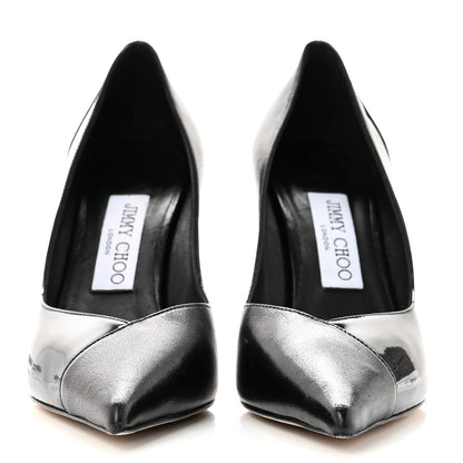 Jimmy Choo Patent Nappa Cass 95 Pumps 36 Black 2 of 7