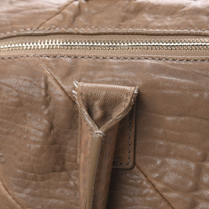 Saint Laurent Pebbled Lambskin Medium Easy Sac Brown 16 of 18