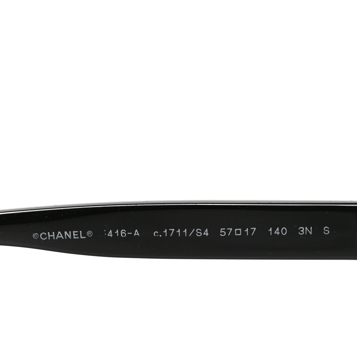 Chanel Acetate Oval Sunglasses 5416-A Black Pink 6 of 7