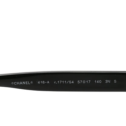 Chanel Acetate Oval Sunglasses 5416-A Black Pink 6 of 7