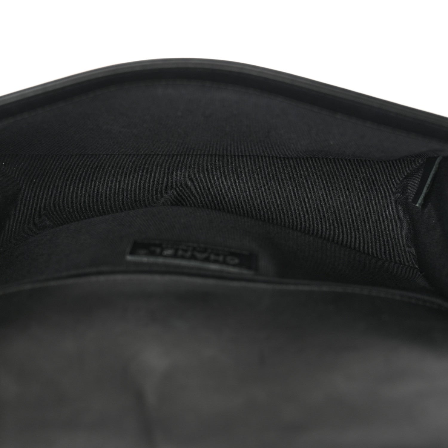 Chanel Calfskin Quilted Medium Boy Flap So Black 5 of 12