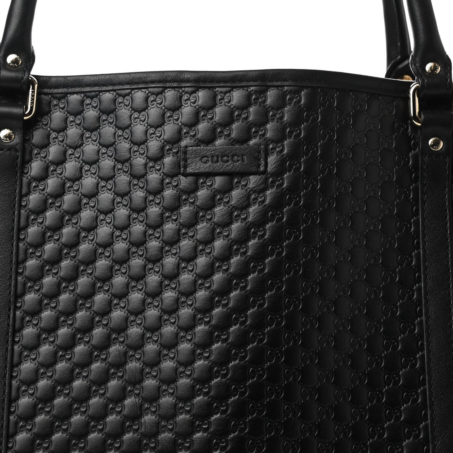 Microguccissima Large Joy Tote Black